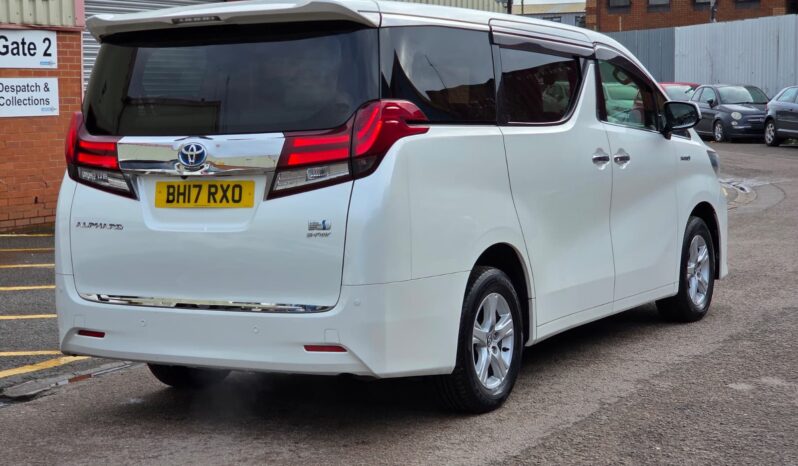 
								2017 Toyota Alphard Hybrid | 7 Seater Luxury MPV | Dual Power Sliding Doors | £17,500 full									
